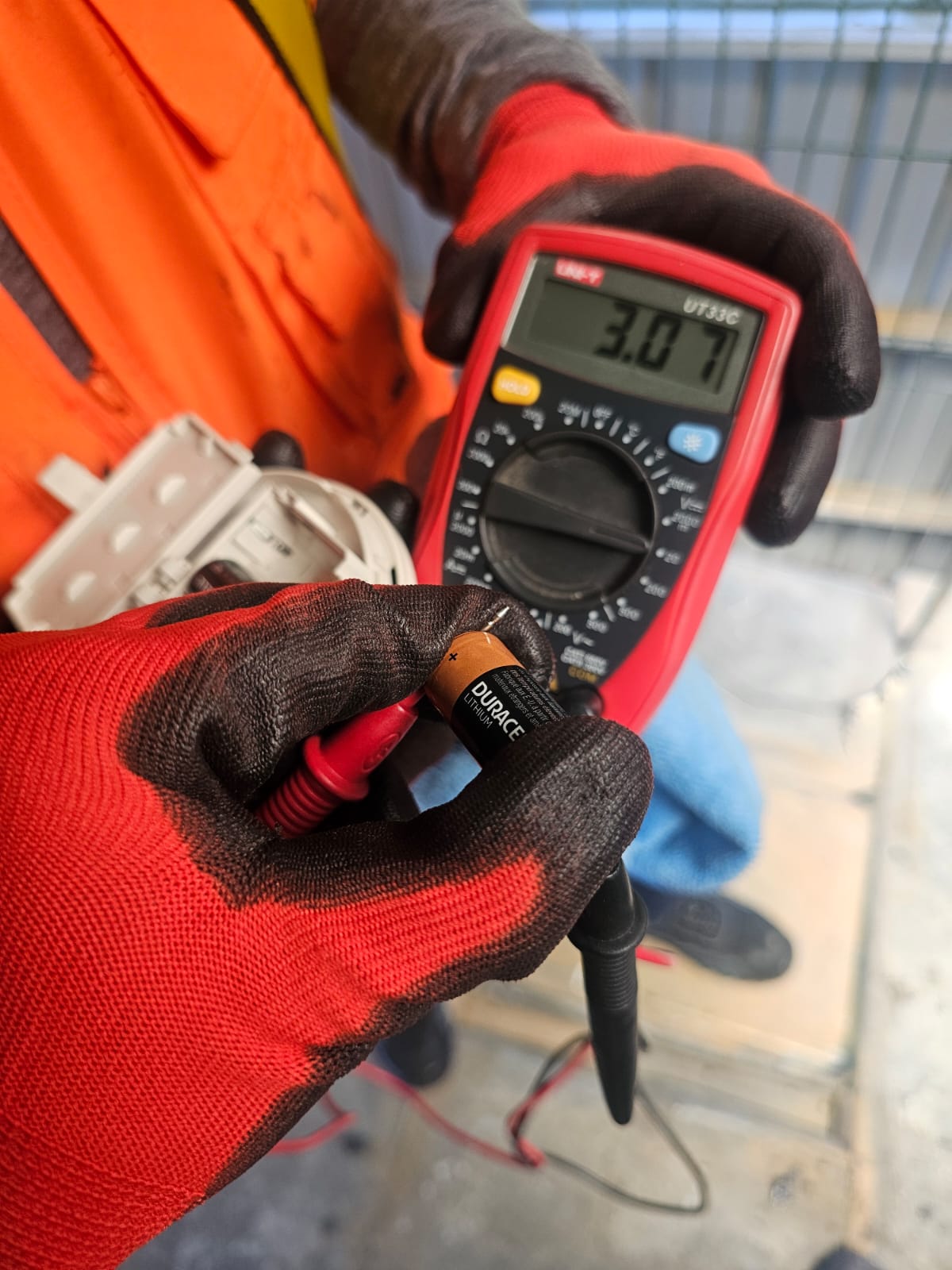 Prueba funcional detectores